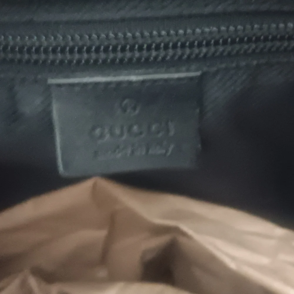 Gucci GG PREOWNED Tote Bag Gucci Monogram Black Tote Bag - Picture 5 of 7